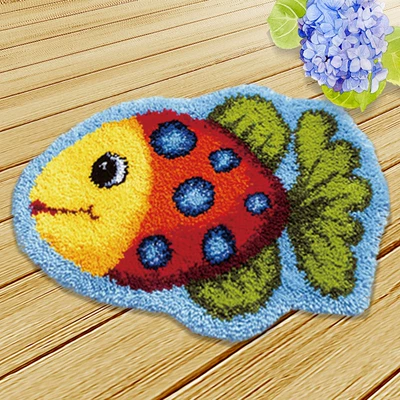 Avtomobil döşəmə paspasları Mat Woolen Embroidery Cushion Floor Mat