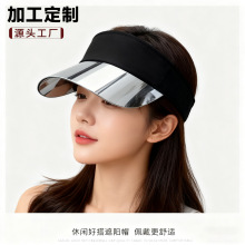 【夏季爆款】镜面防晒空顶帽 户外防紫外线 网红同款遮脸太阳帽