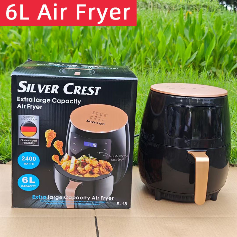SilverCrestAirfryer全自动空气炸锅大容量电炸锅薯条机智能触控|undefined
