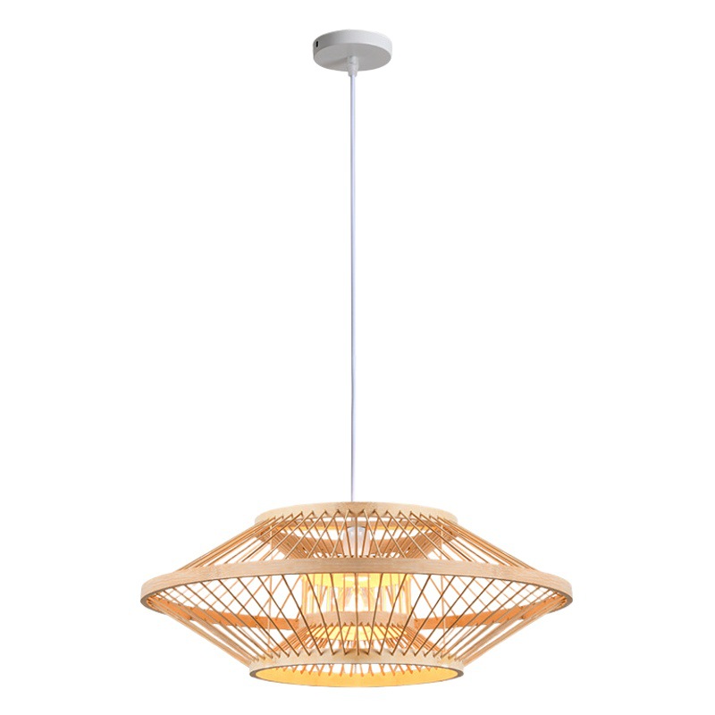 Bambú cama y desayuno tatami estilo chino lámpara de bambú nuevo estilo chino Zen estilo japonés lámparas para sala de té