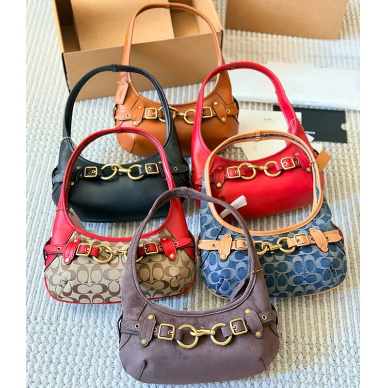 Kouchi 2026 New Women's Bag Ergo Underarm Bag Handheld Saddle Bag Fashionable Versatile Shoulder Bag Tote Bag Kouchi 2026 New Women's Bag Ergo Underarm Bag Handheld Saddle Bag Fashionable Versatile Shoulder Bag Tote Bag