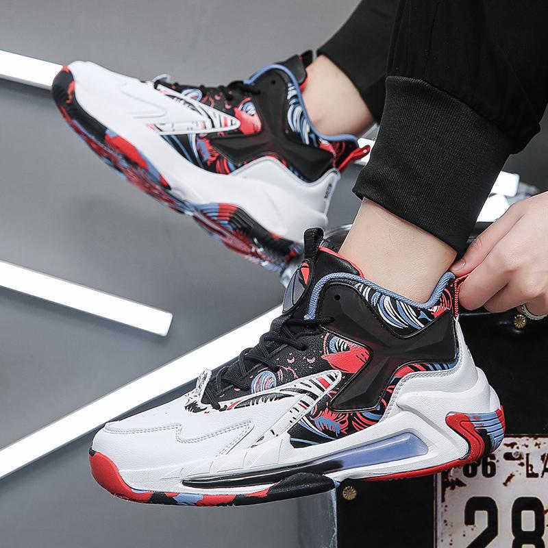 Basketball shoes explosions cross-border shoes men's aj high quality full super move rubber MD echo men's shoes tide shoes manufacturers direct supply