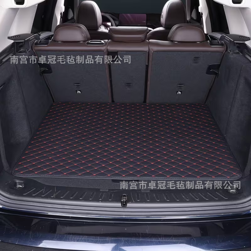 Car Trunk Mat for Cross-Border Trade, Universal for Small Cars, Suvs, and Sedans, Pvc Leather Trunk Mat, Easy to Maintain