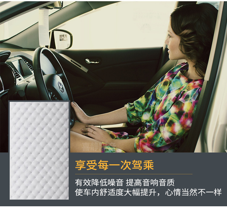 Suitable for Car Sound-Absorbing Cotton, Sound-Insulating Cotton, Four-Door Chassis Noise Reduction Material, Super Silencer, Shock-Absorbing Board, Environmentally Friendly Windsor