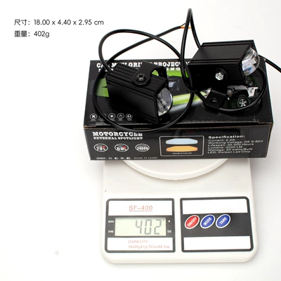 Motorcycle Led Headlight Grille Light: Motorcycle headlights, headlights
