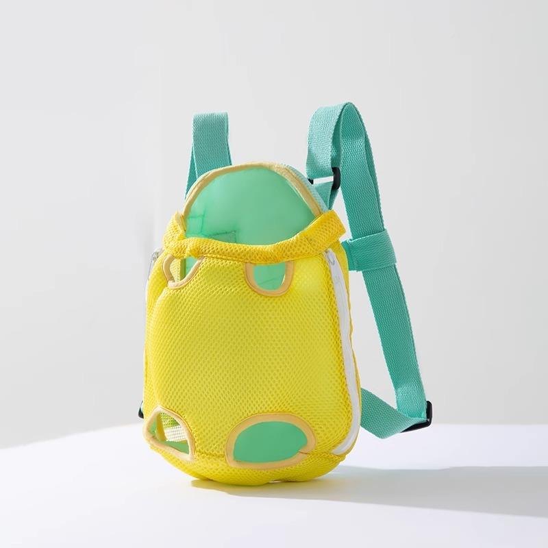 Perro fuera pecho gato bolsa de hombro portátil gato mediano y pequeño perro llevar perro transpirable mascota mochila