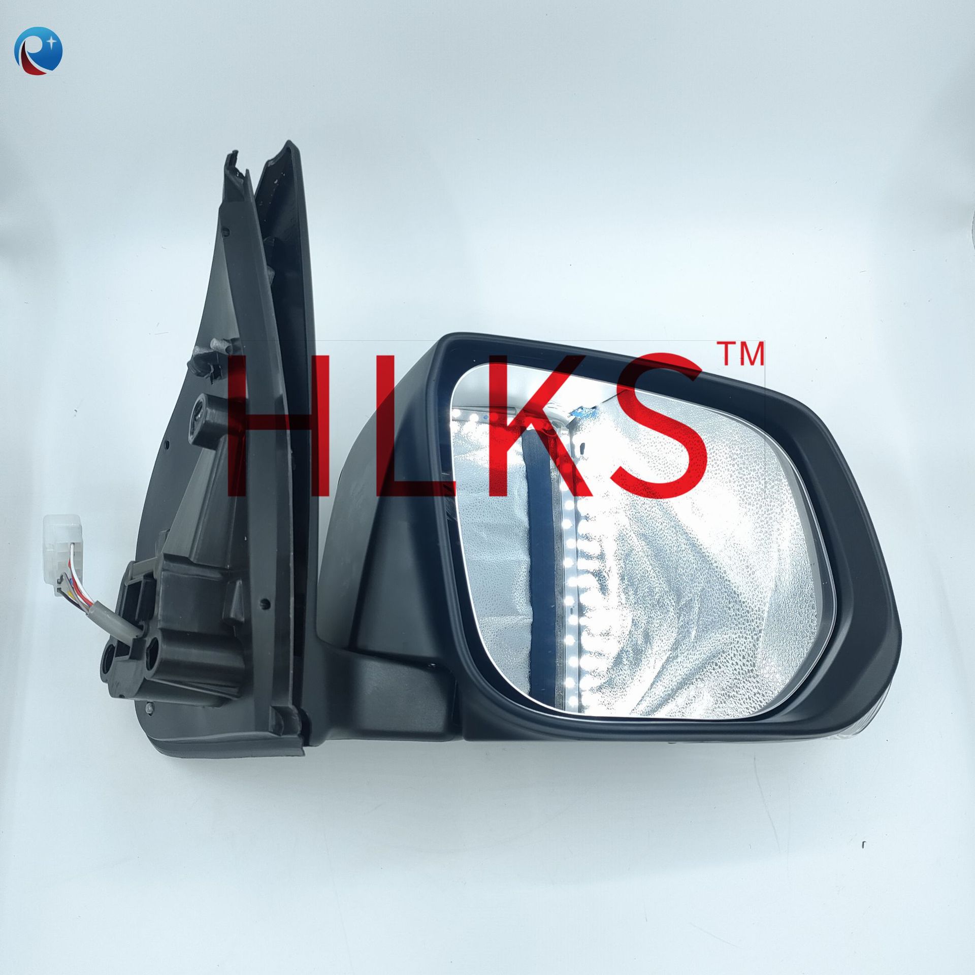 Adecuado para Wuling D-MAX Pickup Espejo retrovisor galvanizado Espejo retrovisor eléctrico de 6 líneas RHD image 5