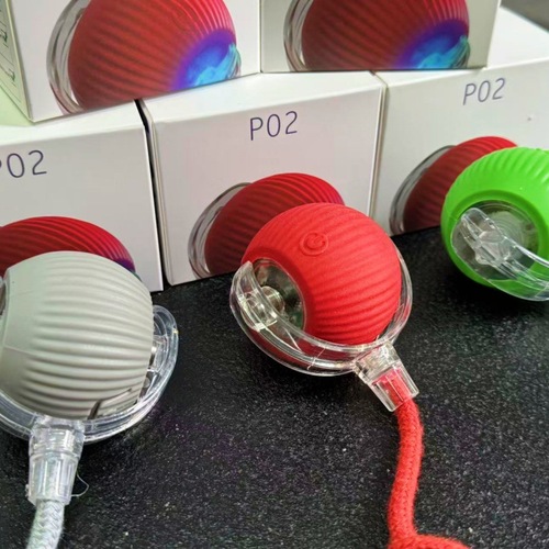 Cat toy ball self-entertaining ball for cats and dogs rolling ball pet toy fuzzy ball cat toy pet toy