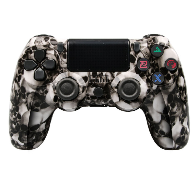Control Inalámbrico de Juego P4 PC360 PS3 de ABS con Vibración, Luz RGB para PC y PS4