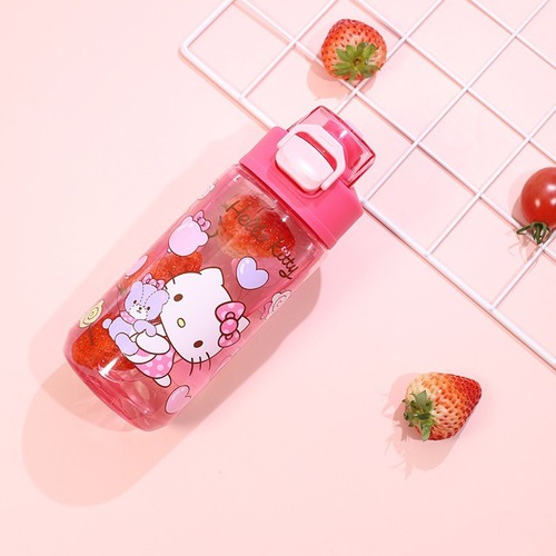 Sanrio children's special tritan water cup Coolomi student girl summer direct drinking straw plastic space cup