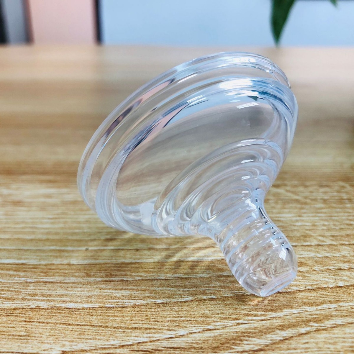 Fuente de la fábrica 60mm calibre boca ancha pezón adecuado para tangmei leche materna sentido real