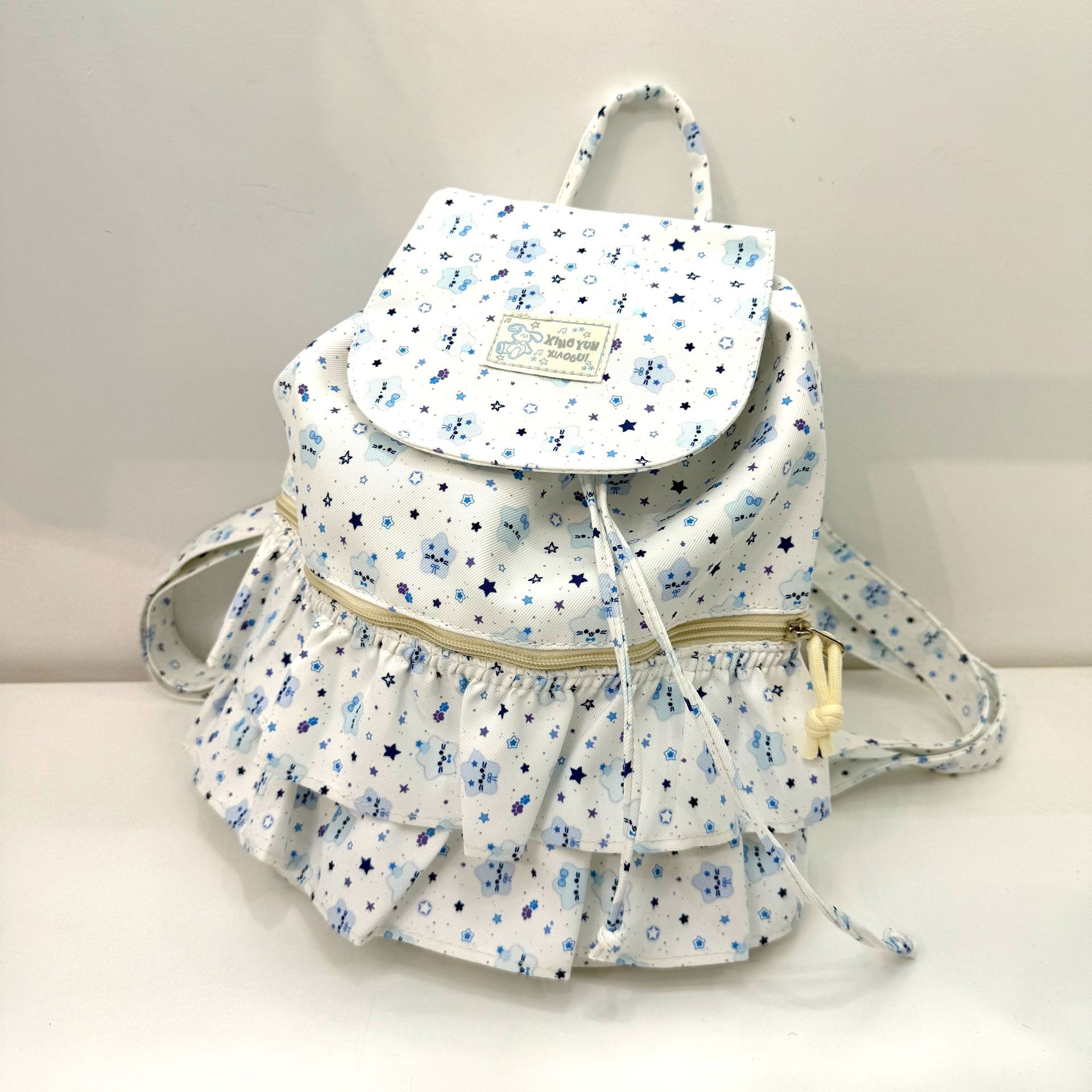 Mochila de dibujos animados para niños, mochila pequeña, 7 - 9 - 11 - 13 años, bolsas de moda para niños y niñas, color caramelo, ligero