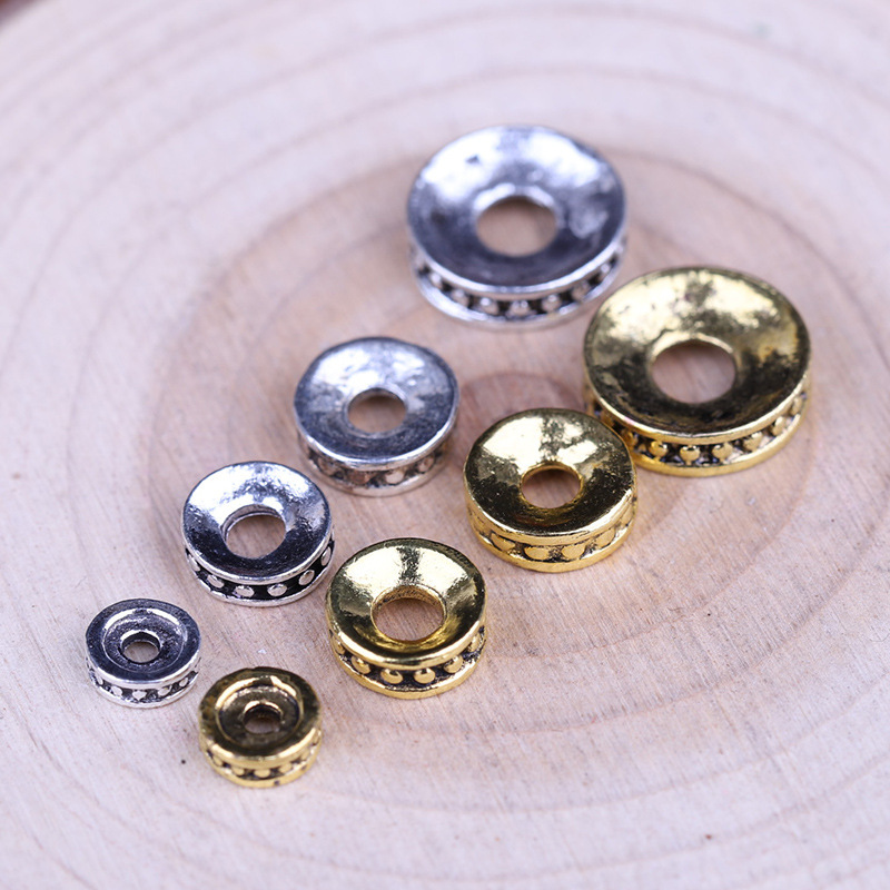 Xizang silver wheel spacer flat alloy spacer diy accessories with spacer accessories play accessories Xizang silver wheel spacer flat alloy spacer diy accessories with spacer accessories play accessories