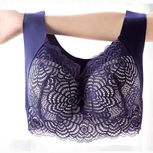 Cross-Border Hot-Selling Wireless Bra, Plus-Size Women's Lingerie, Sexy Lace Camisole, Thin Bra