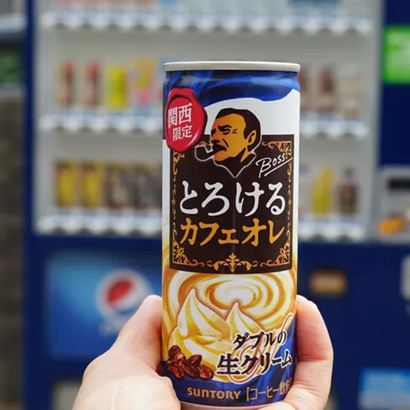 Japanese Imported Ready-To-Drink Coffee Boss Boss Lava Milk Coffee, Refreshing Office Beverage, Canned 250g Japanese Imported Ready-To-Drink Coffee Boss Boss Lava Milk Coffee, Refreshing Office Beverage, Canned 250g