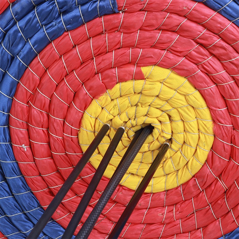 圆形草靶 仿古草编可移动全环靶子 景区箭馆射箭练习箭靶现货批发