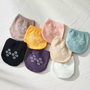 Invisible Socks Half-palm Socks Women's Spring and Summer Thin Half-slip Front-palm Socks Office workers Don't Fall Behind Cross-border Asia