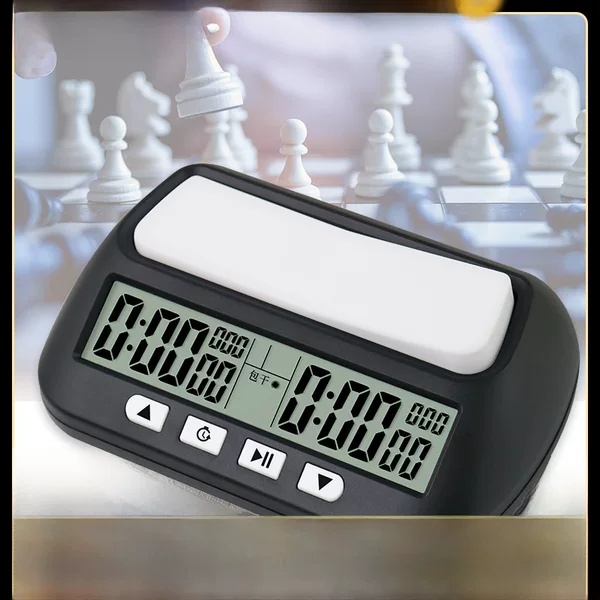 Yi Sheng YS-902 Chinese Chess Clock Timer Go Referee for Chess Competition Can Turn Off