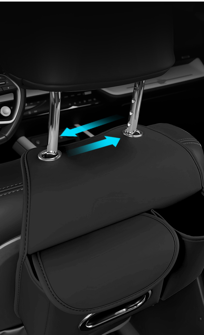 Car tissue box, seat back tissue holder, water cup holder, hanging car tissue cover, multifunctional storage