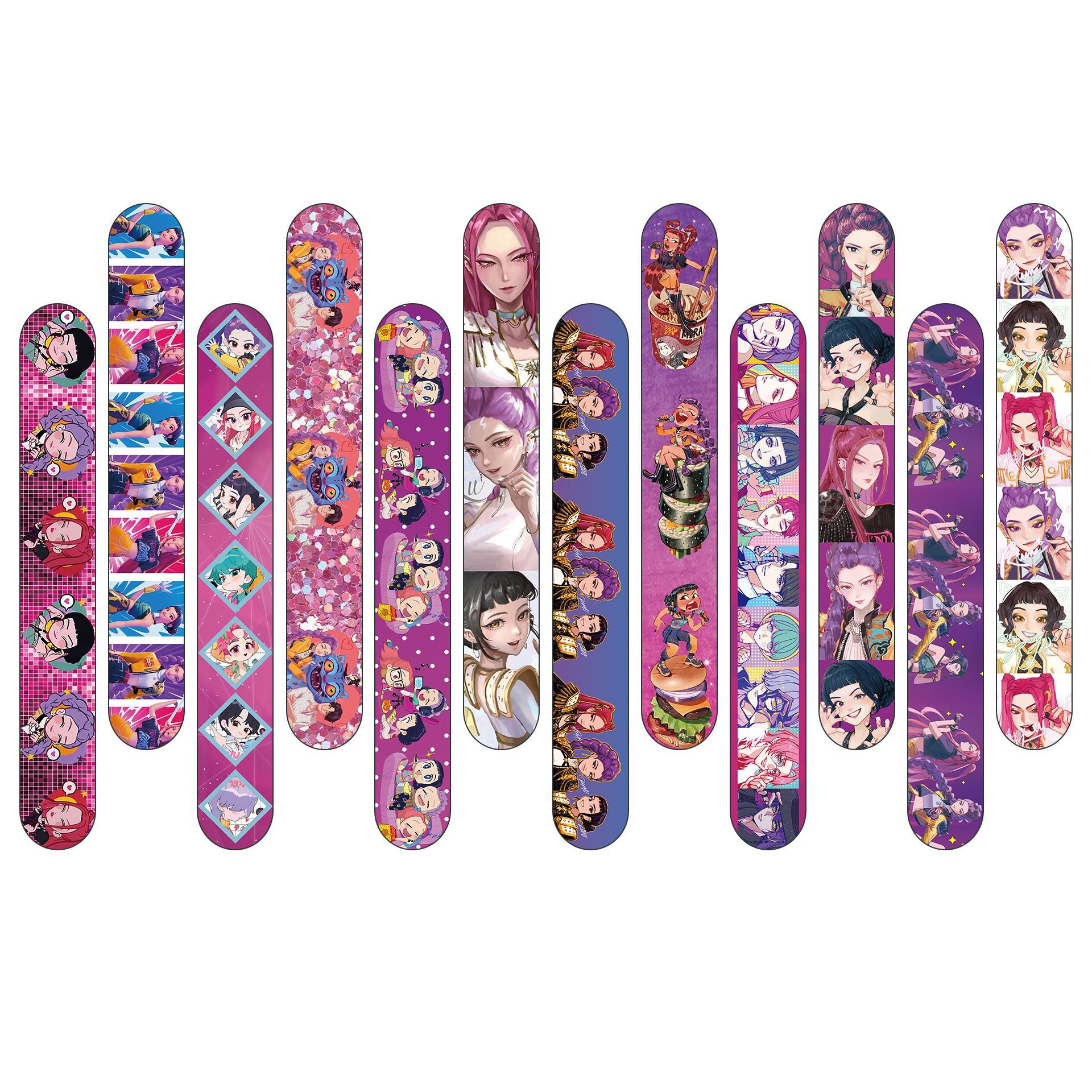 Pulsera Mágica Infantil de Dibujos Animados de PVC Decorativo para Cumpleaños y Fiestas