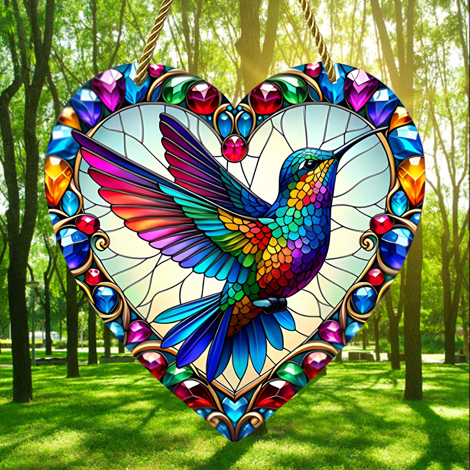 YK6004 하트 모양으로 칠해진 피크 버드