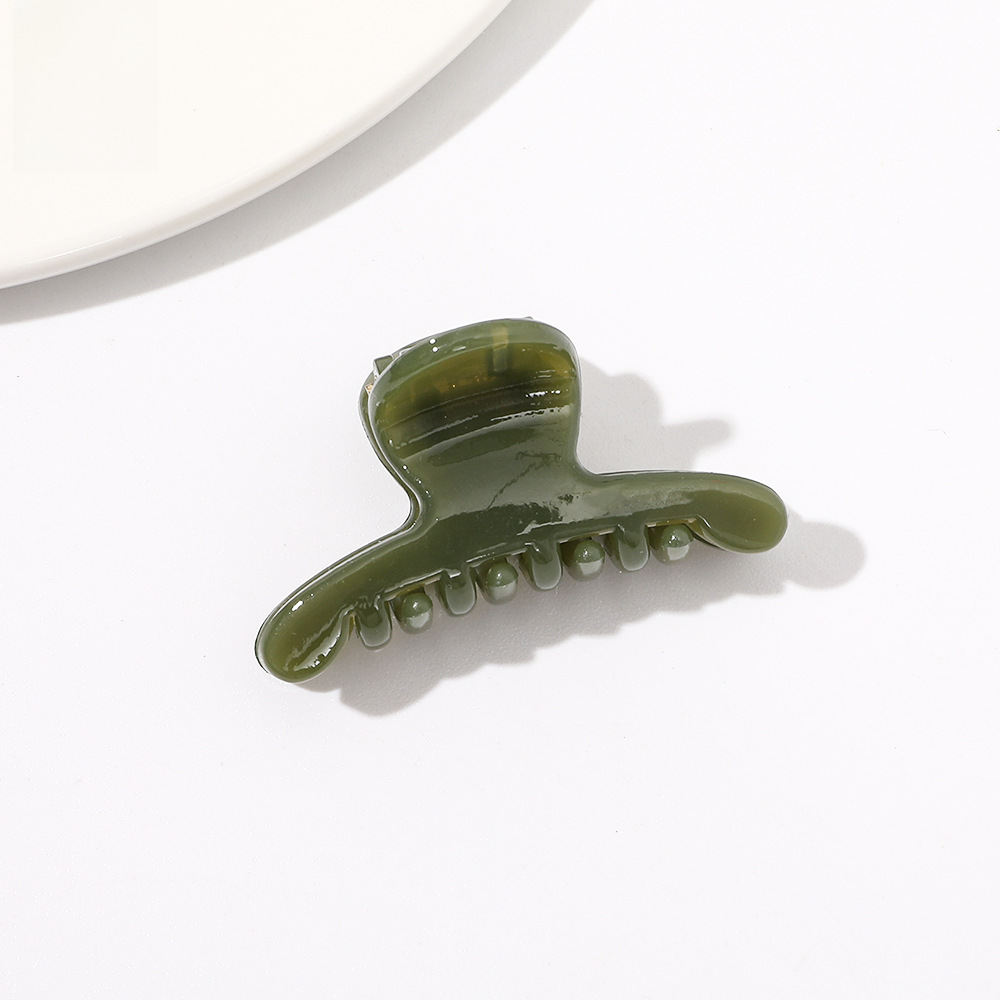 Qiyue Korean jelly small hairpin side clip back head updo hair clip small size bangs clip hair accessories headdress wholesale_voghion.com