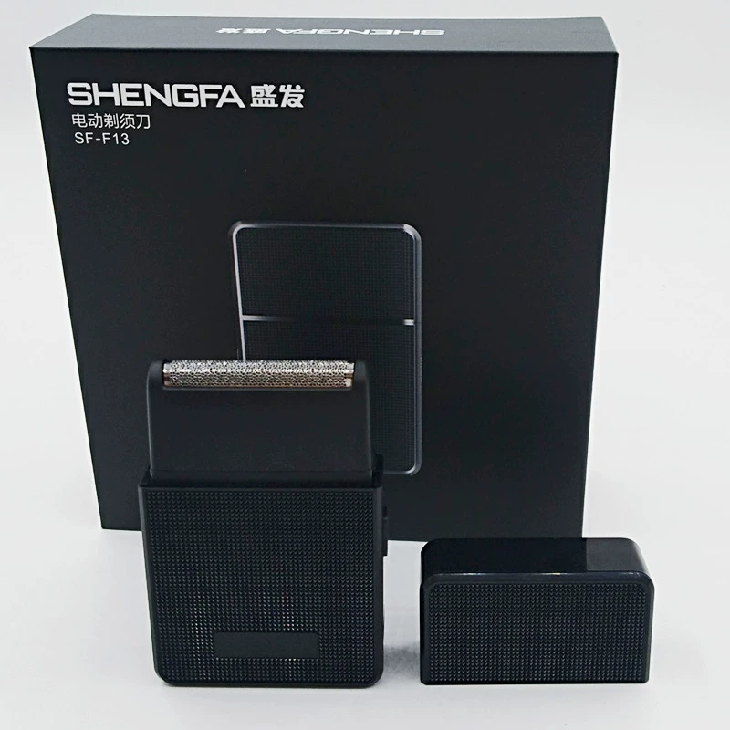 Shengfa бритва электрическая зарядка бритва для мужчин маленький ручной портативный портативный портативный портативный SF-F13 маленький