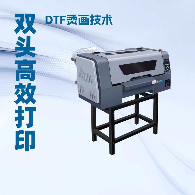 A3 impresora de pintura en caliente de doble cabeza impresora de ropa digital tinta blanca impresora de camisetas impresora de transferencia térmica de Kirsch