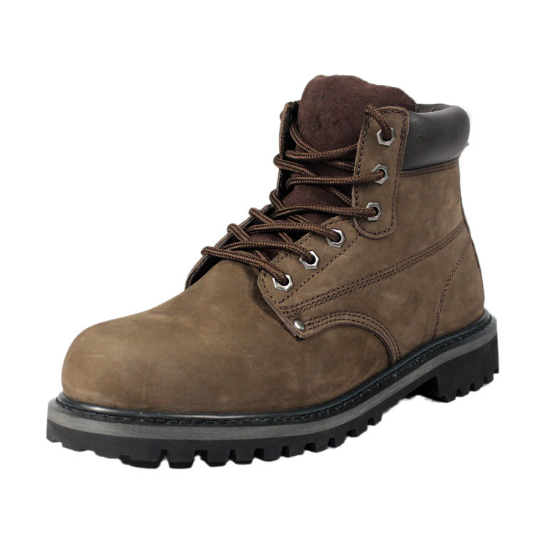 棕色固特异防砸防刺穿安全防护劳保鞋【500双起订】