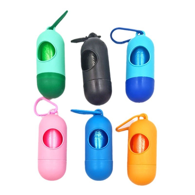 メーカー卸売ペットゴミボックス犬の便器の錠剤分配器携帯用犬のゴミ袋の清掃用品|undefined