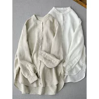 Комфортная рубашка с длинным рукавом для осени, кардиган, oversize