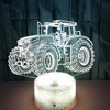 Colorful tractor, LED touch night light, table lamp, new collection, 3D, Aliexpress