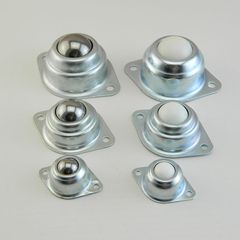 批發萬向球輸送球牛眼輪萬向滾珠機器牛眼軸承不鏽鋼球輪傳送球機