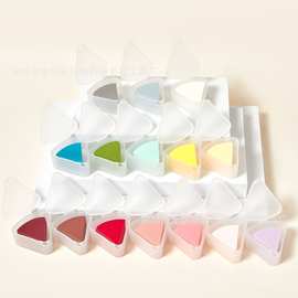 毛老师同款皮面三角粉扑粉底液粉底膏上妆定妆单片装