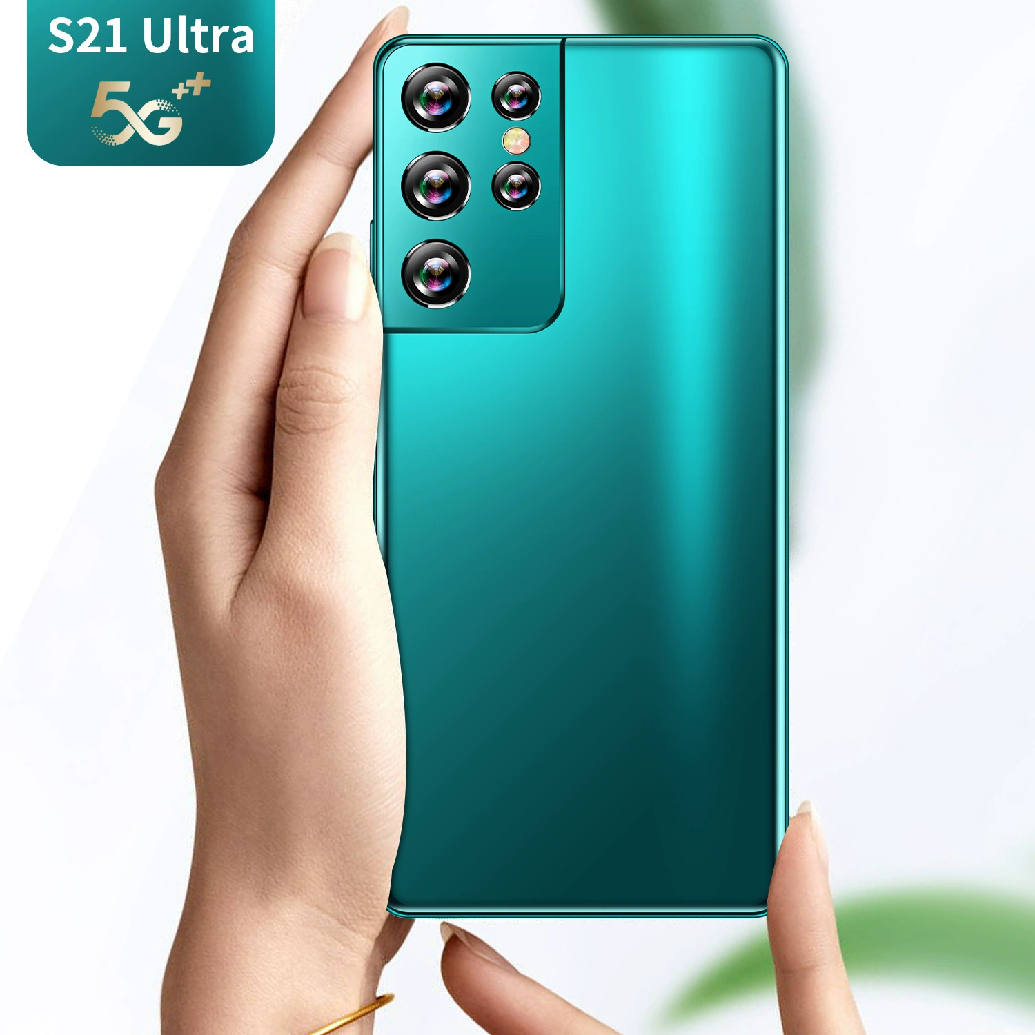 Смартфон S21, Android, 6,3-дюймовый, 4+64 ГБ, 5G/4G, отпечаток пальца и распознавание лица