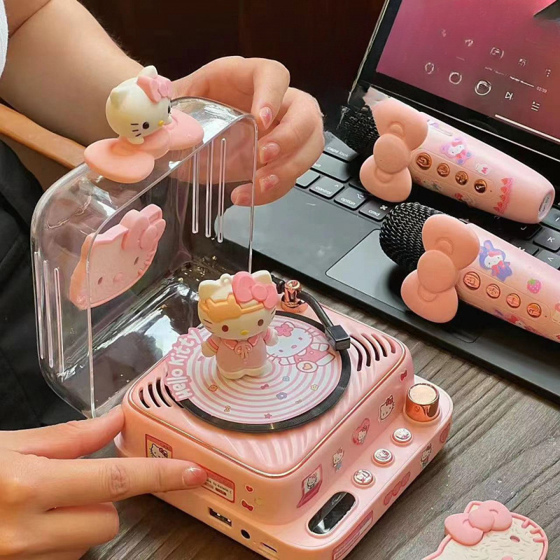 新款现代一体简约话筒音响一体麦克风蓝牙音箱生日礼物送女生朋友|undefined