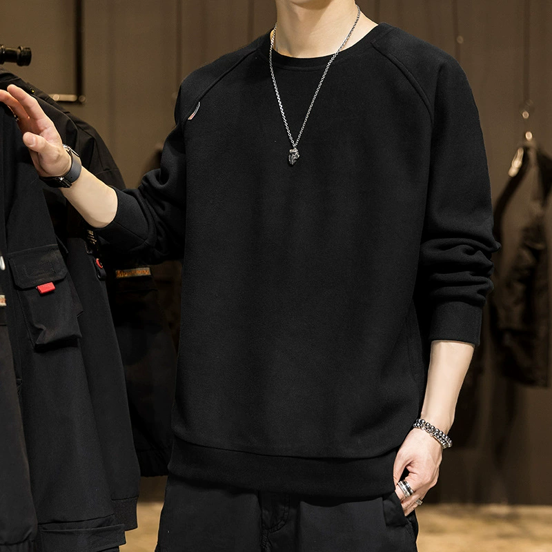 2020 новая зимняя бархатная толстовка, теплая мужская и женская бархатная толстовка с круглым вырезом в одном стиле