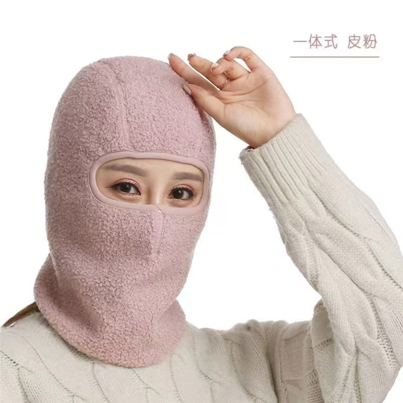 【保暖】全脸防护东北抗寒防雾口罩加绒户外防风骑行抗寒防风面罩|undefined