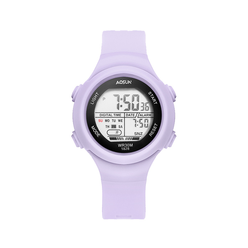 Taro Purple-[Waterproof Alarm Clock Technology + Colorful Lights + Environmentally Friendly Materials + Lifetime Warranty]