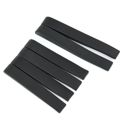 Qapı və bamper qoruyucu zolaqlar – Anti-scratch Adhesive Strip - pure-black-pack-of-6