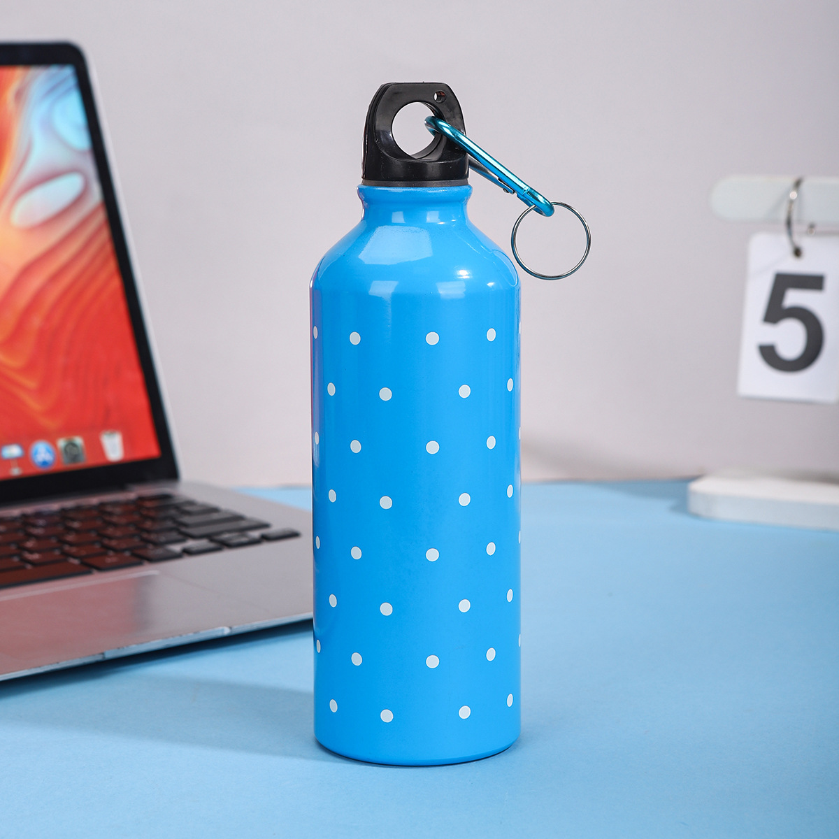 Nuevo simple taza de aluminio portátil de gran capacidad para niños y niñas ciclismo alpinismo botella de regalo taza LOGO al por mayor