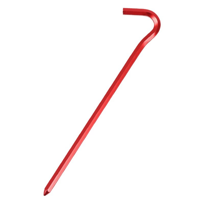 Открытый навес палатка шлифовальный гвоздь шестигранный шлифовальный гвоздь шестиугольный алюминиевый сплав удлиненный жирный вопросительный знак наземный гвоздь Кемпинг гвоздь трансграничный