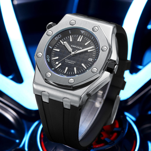 Kingston brand new three-hand automatic mechanical watch fashionable luminous waterproof men's watch wholesale