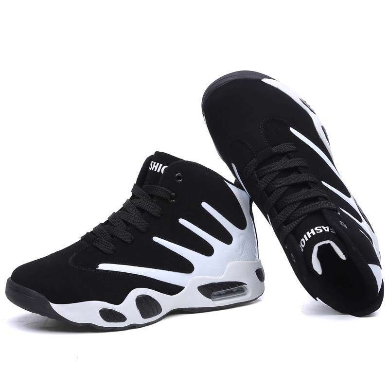 2025 새로운 한국 스타일 패션 남성 신발 사계절 유행 신발 스포츠 농구 신발 남성 운동화 겨울 가죽 캐주얼 신발