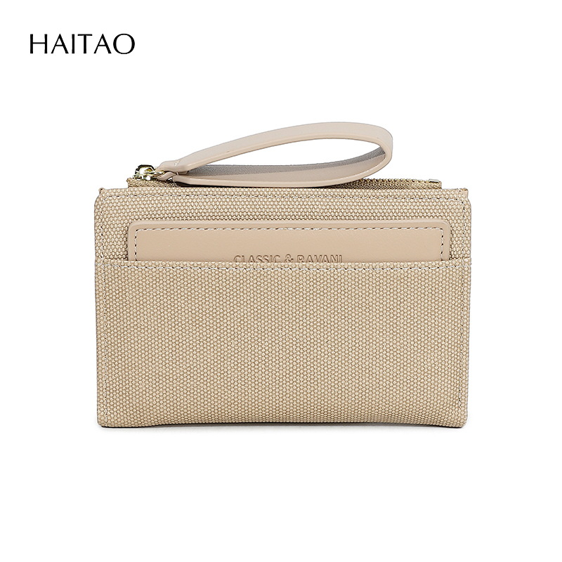 Nuevo bolso de mujer mujer alta sensación corta multi-tarjeta bolso de mano con bolso de tarjeta explosivo