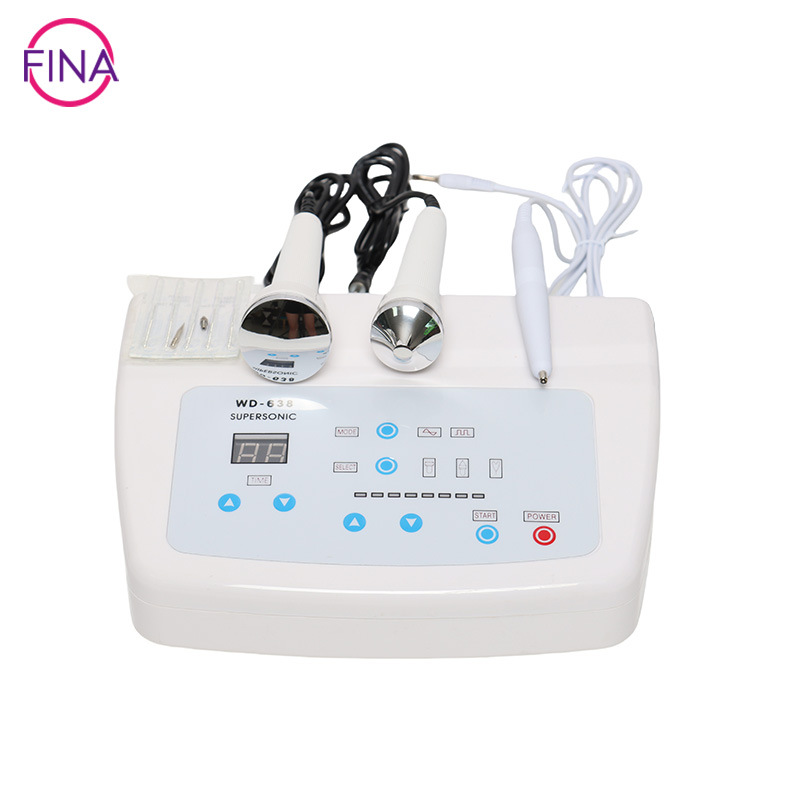 Introducción de ultrasonido de escritorio transfronterizo en el Salón de belleza introducción de ojos faciales exportación de instrumentos de limpieza y belleza de la piel