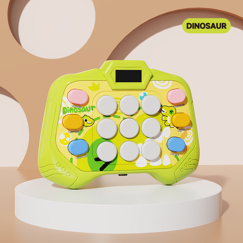 퍼즐 입력 게임 기계 [녹색 사랑스러운 용] 의 6 가지 기능-영어 컬러 박스