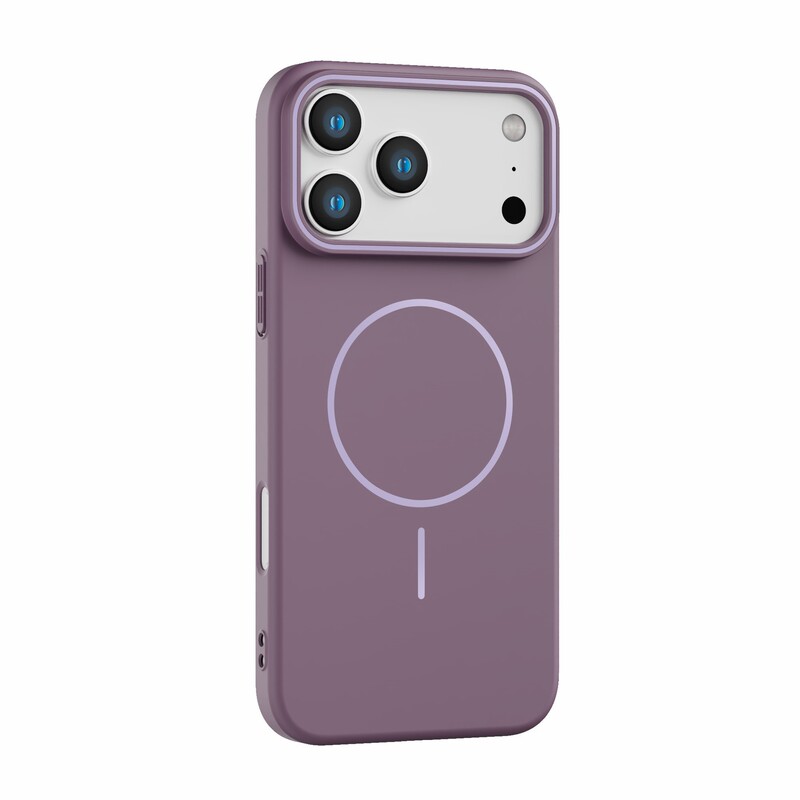 跨境iPhone17磁吸苹果16肤感防摔15手机套简约14高级全包PC手机壳|undefined