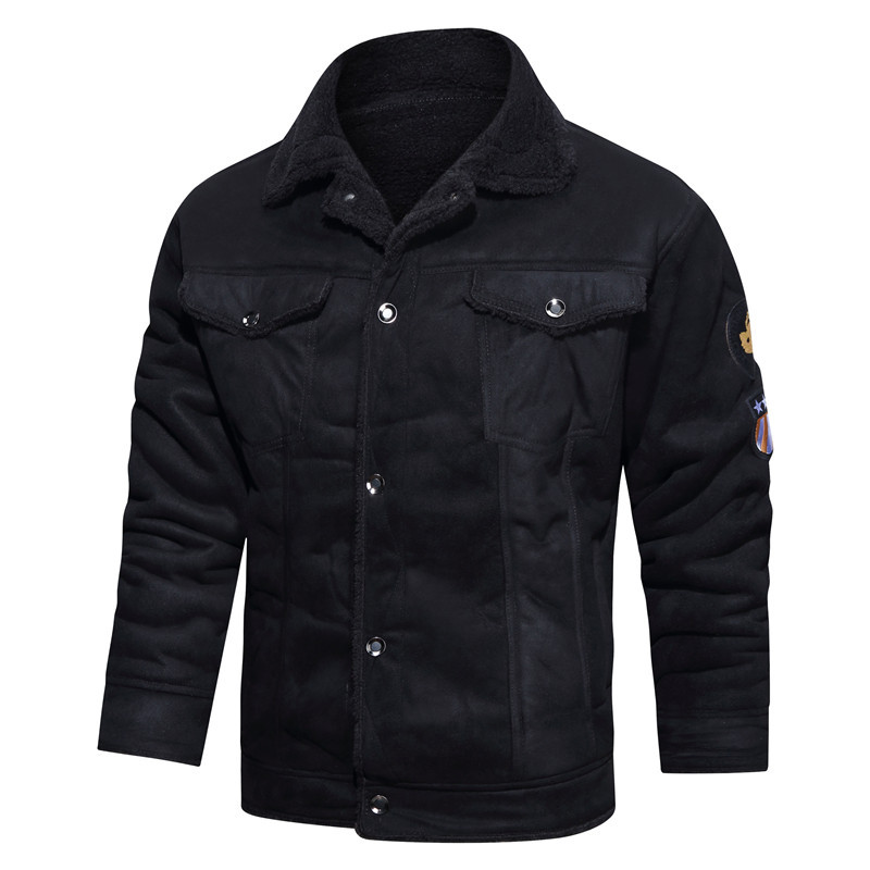 Men's Clothing Men's fur one-piece jacket_voghion.com