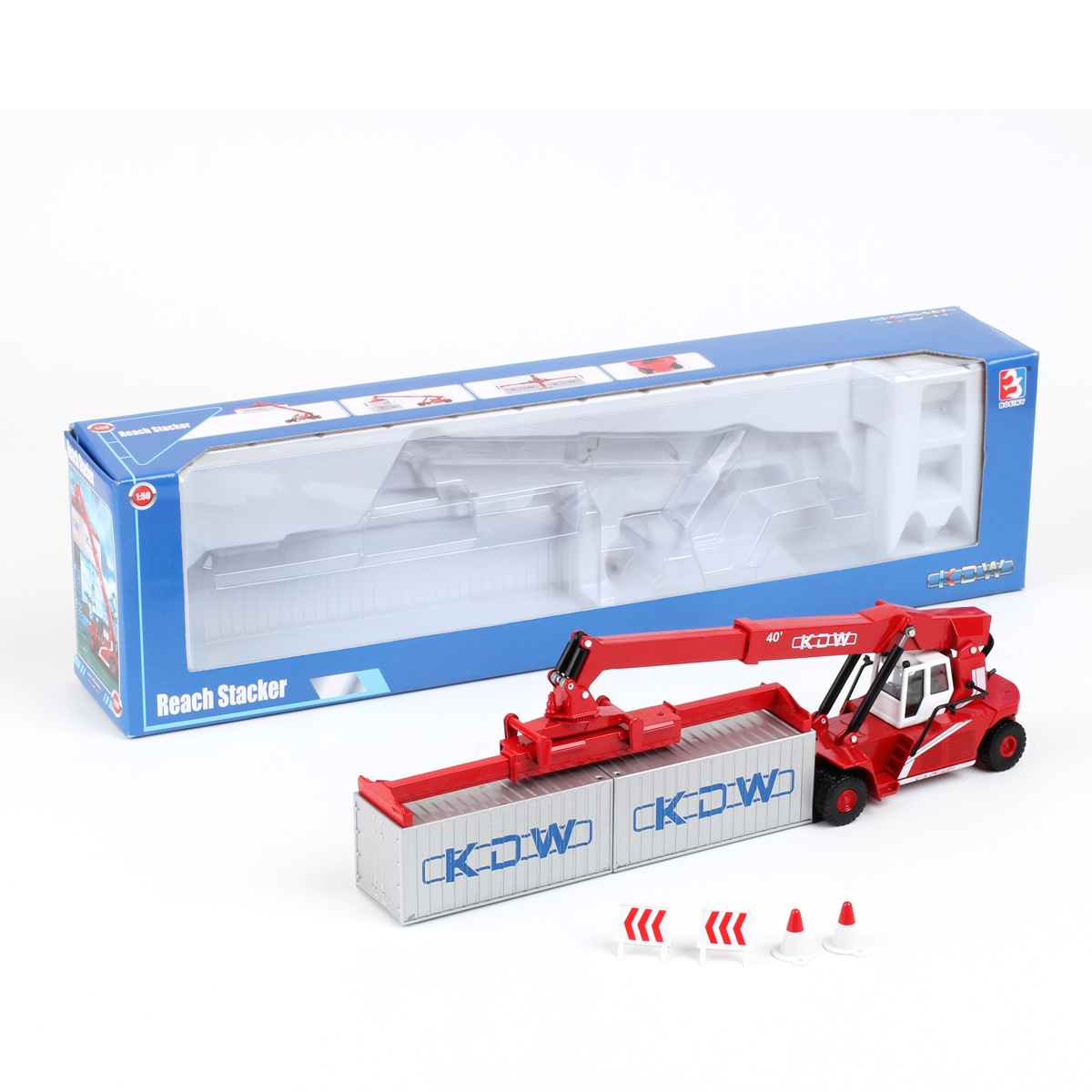 Kaidiwei Alloy Vehículo de ingeniería Modelo Excavadora Camión de bomberos Carretilla elevadora Juguete para niños Coche Suministro directo transfronterizo al por mayor